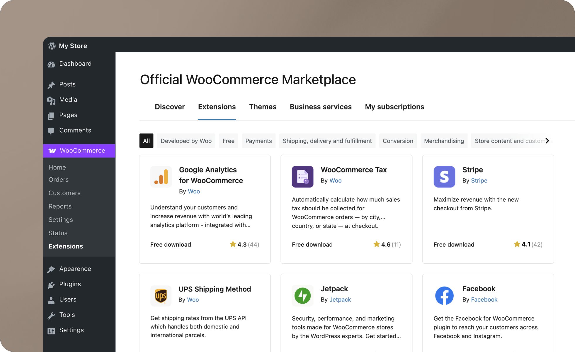 WooCommerce webshop laten maken